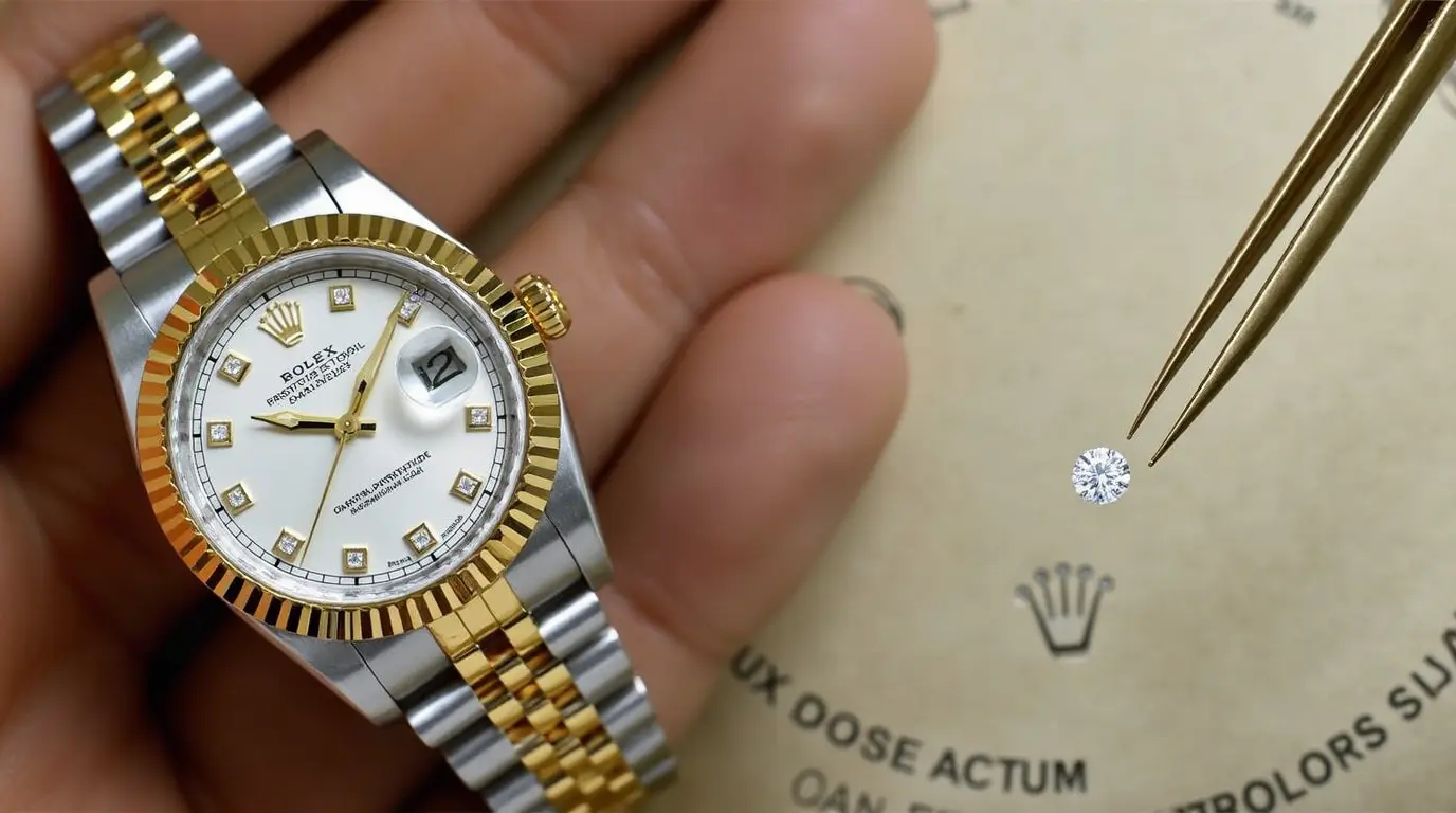 ساعت مچی زنانه برند رولکس مدل Lady-Datejust