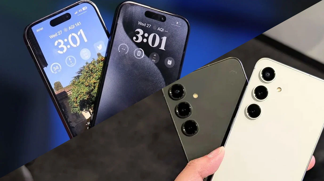 سخت افزار آیفون 16 e  و سامسونگ s24 fe