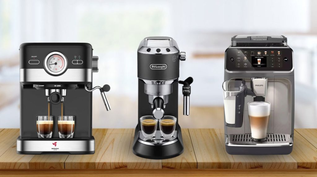 تصویری از بهترین برندهای اسپرسو ساز خانگی