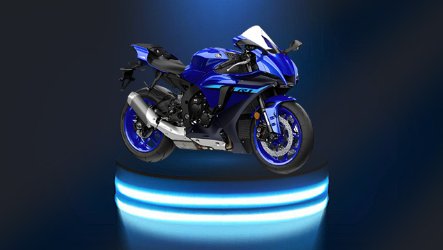 تصویری از موتور سیکلت یاماها