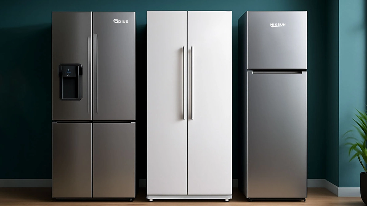 تصویری از یخچال فریزر دیپوینت و جی پلاس