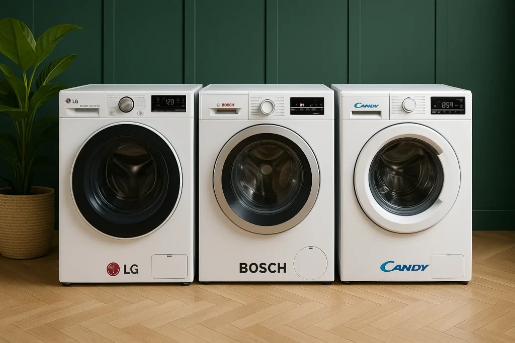 تصویری از بهترین مارک های ماشین لباسشویی برای جهیزیه