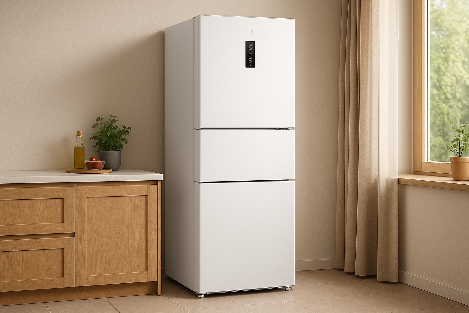 تصویری از یخچال شیائومی