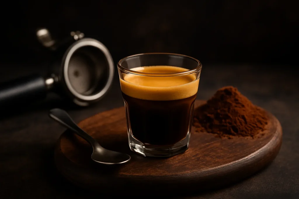تصویری از قهوه اسپرسو