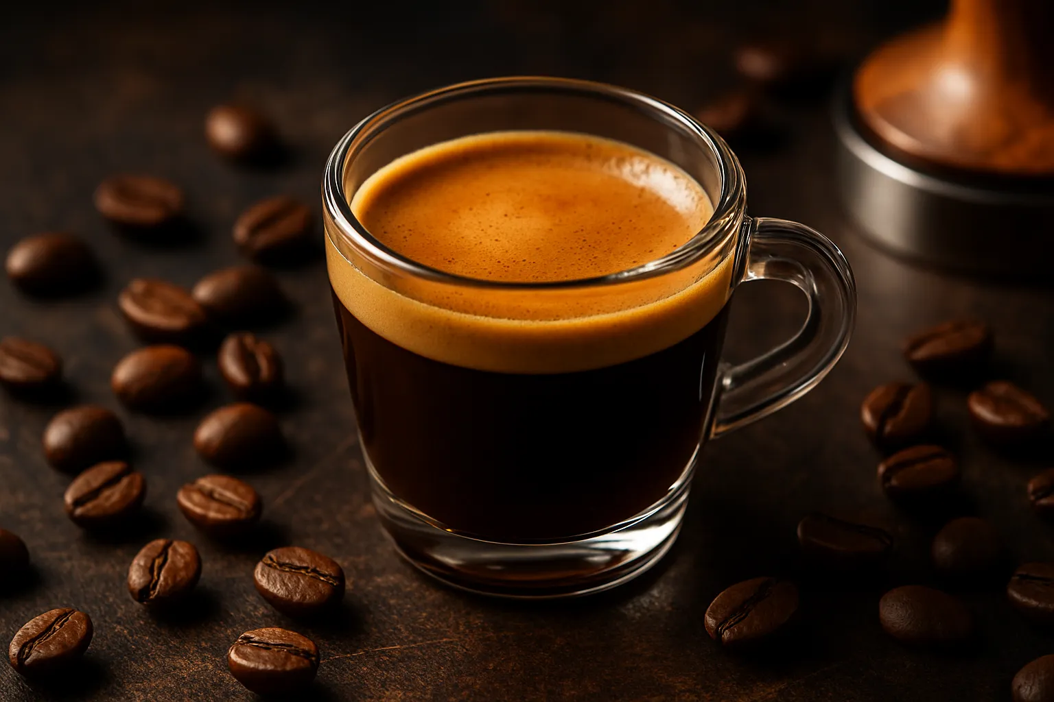 تصویری از قهوه اسپرسو