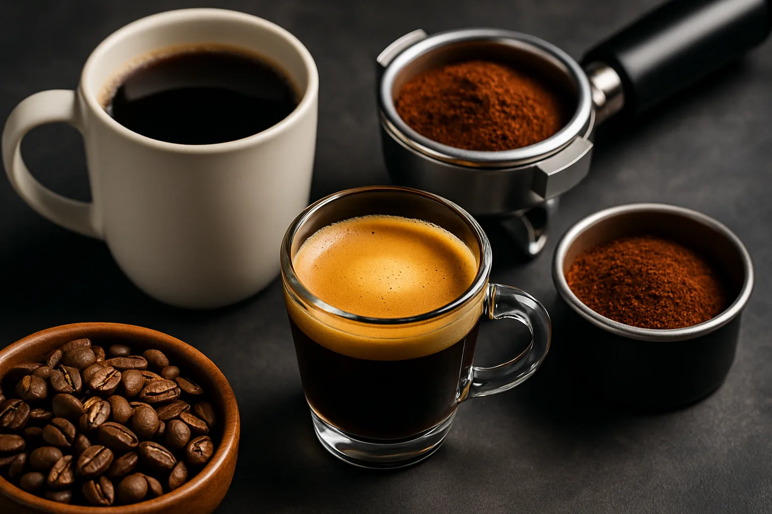 تفاوت اسپرسو با دیگر قهوه‌‎ها