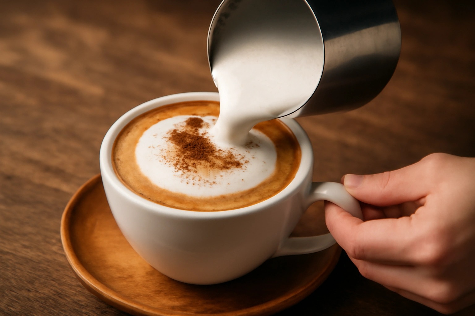 تصویری از کاپوچینو