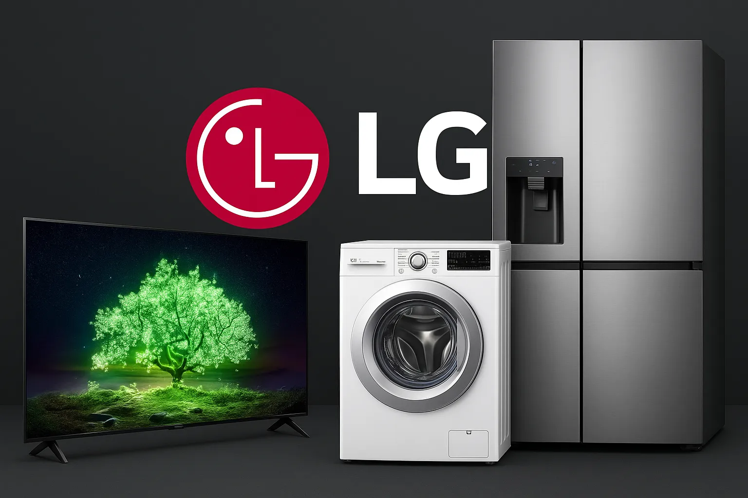 تصویری از لوازم خانگی LG
