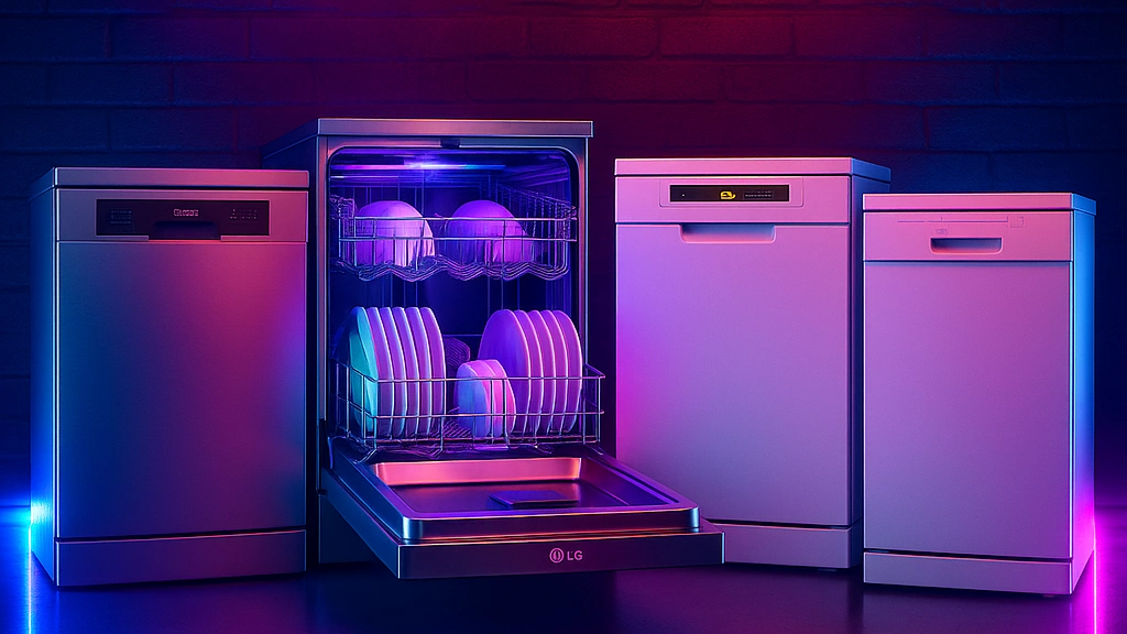 تصویری از ماشین ظرفشویی ایرانی و خارجی