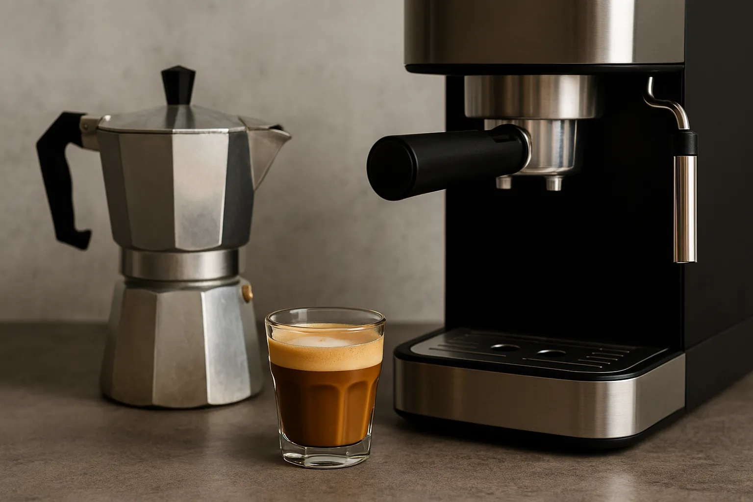 تصویری از موکوپات و اسپرسوساز