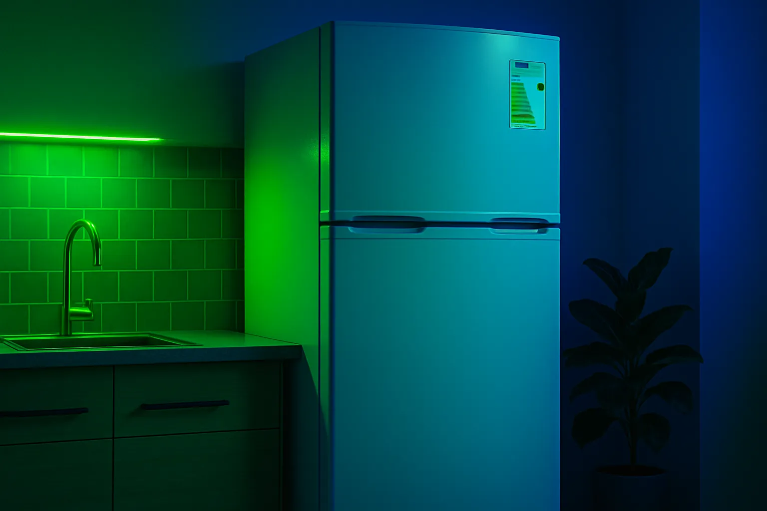 تصویری از یخچال فریزر اقتصادی