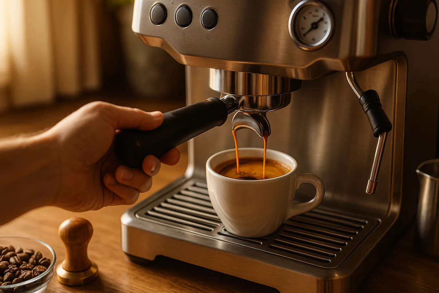 طرز تهیه اسپرسو در خانه