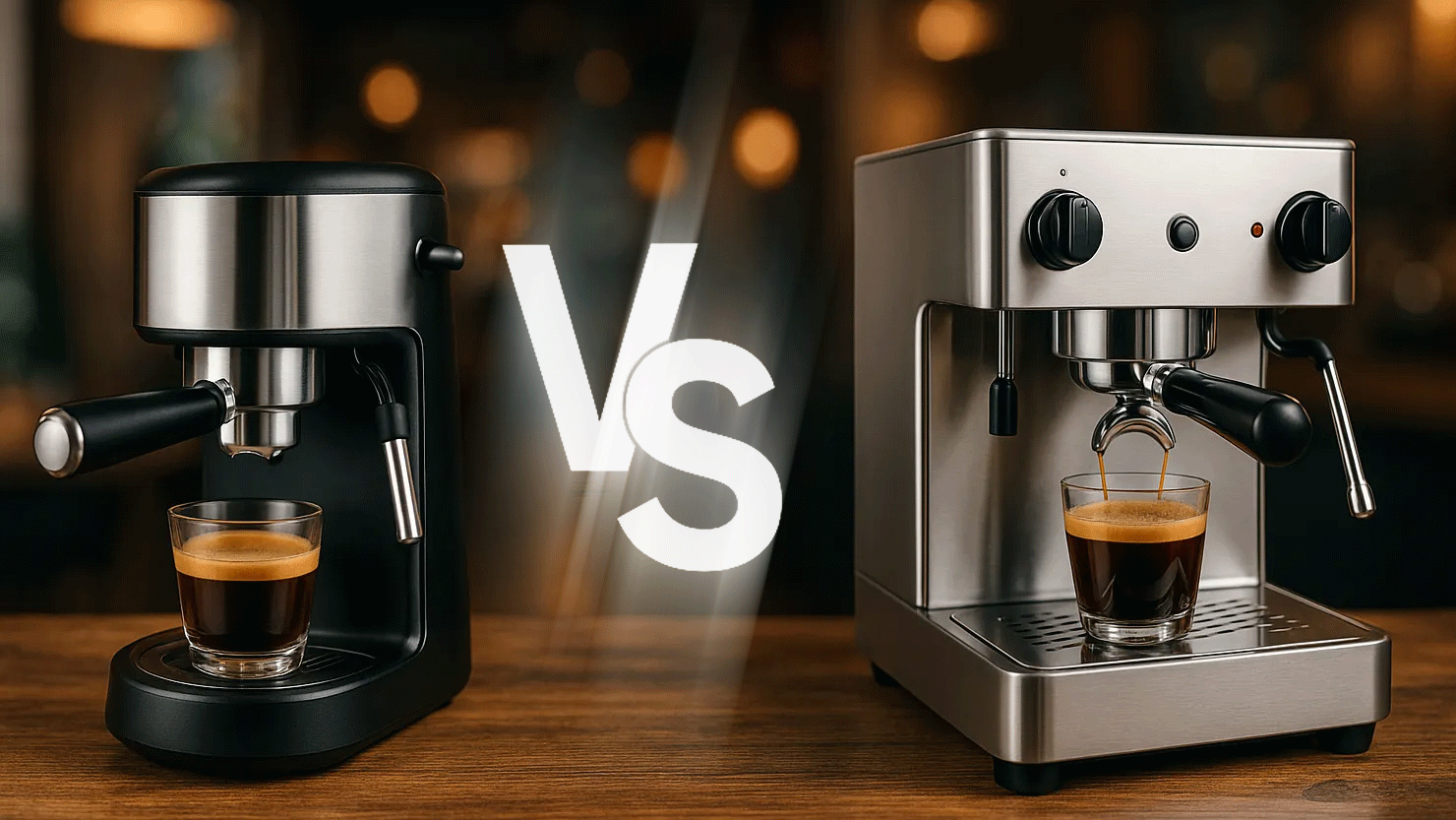 تفاوت اسپرسو ساز نیمه صنعتی و خانگی