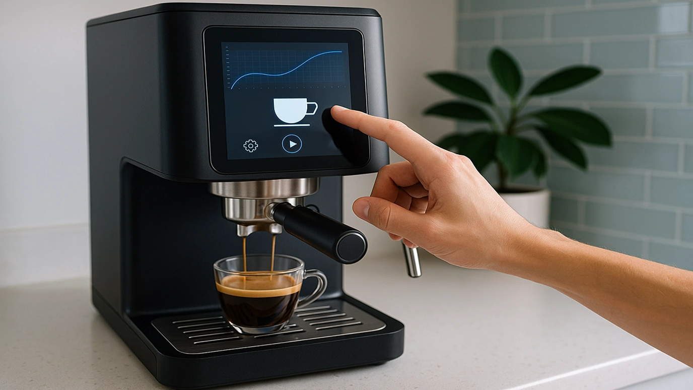 تصویری از اسپرسو ساز هوشمند