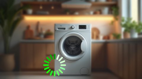 تصویری از ریست کردن ماشین لباسشویی