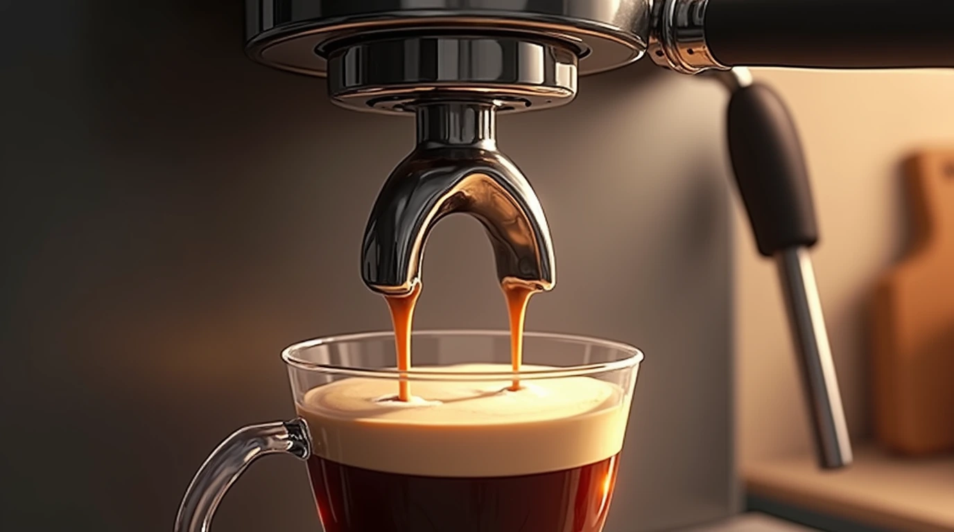 تصویری از پرتافیلتر اسپرسو ساز