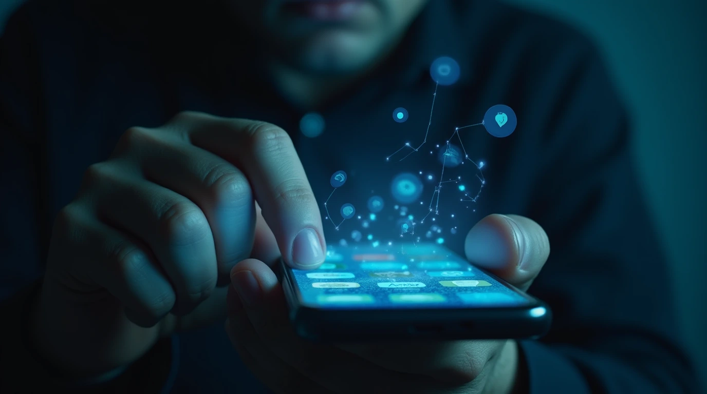 تصویری از ردیابی گوشی با اپلیکیشن‌های اندرویدی