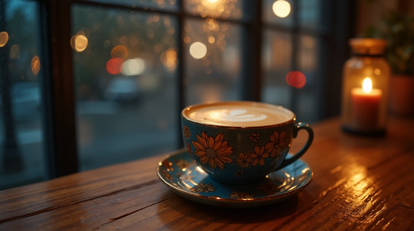 تصویری از یک فنجان قهوه دیکف