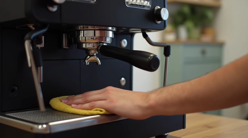 تمیز کردن و مراقبت از اسپرسوساز
