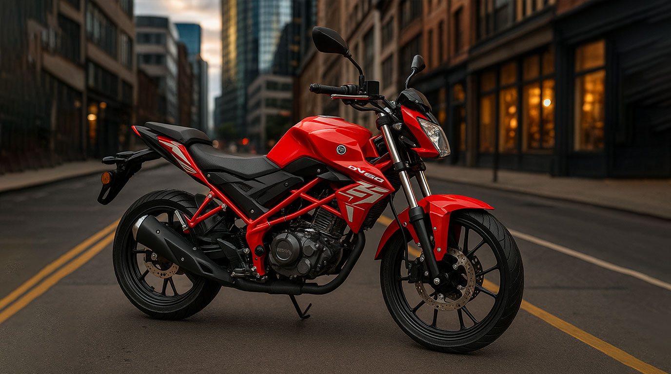 موتورسیکلت بنلی در خیابان