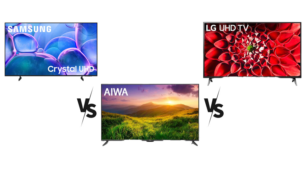 مقایسه تلویزیون آیوا با سامسونگ و ال جی