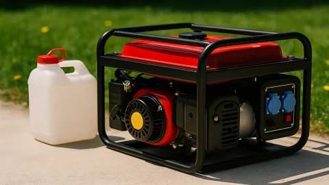 تصویری از مصرف سوخت موتور برق