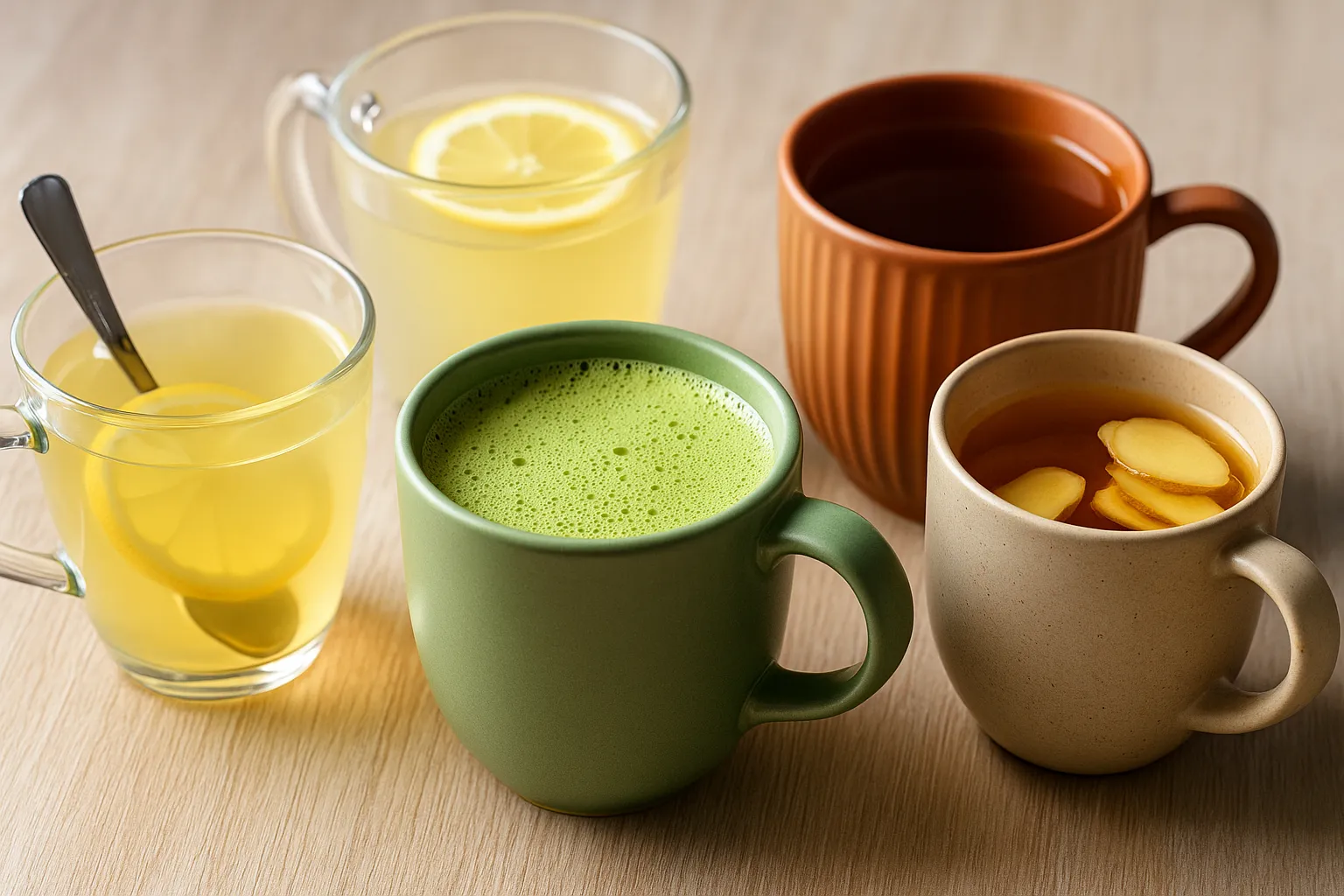 تصویری از بهترین نوشیدنی‌ها برای جایگزین قهوه