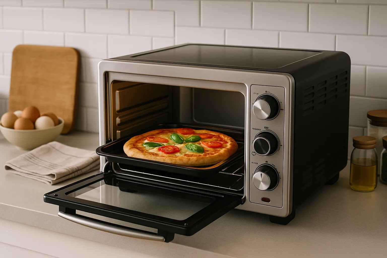 تصویری از آون توستر