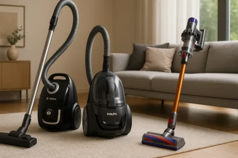 تصویری از بهترین برندهای خارجی جاروبرقی، خرید جارو برقی