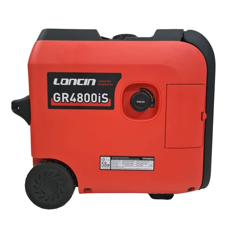 موتور برق بنزینی اینورتر استارتی 5 کیلووات لانسین مدل GR4800iS