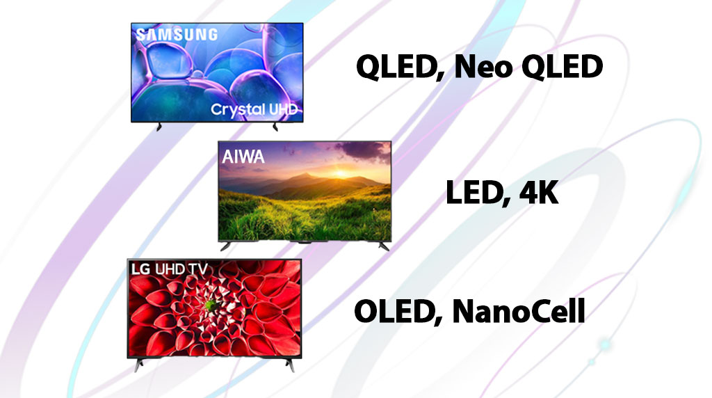 مقایسه تلویزیون آیوا با سامسونگ و ال جی