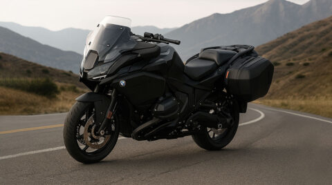 موتورسیکلت بیامو R1300RT در جاده