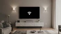 تصویری از روشن کردن وای فای تلویزیون