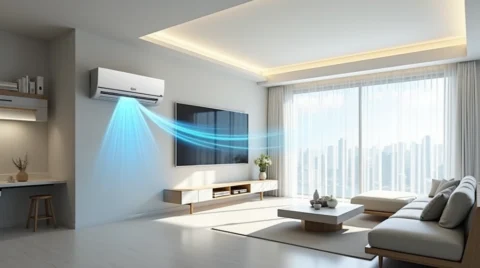 تصویری از خرید کولر گازی بر اساس متراژ