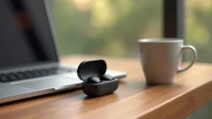 تصویری از هدفون بی سیم شیائومی برای موسیقی