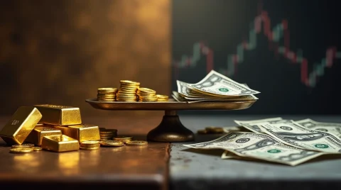 تصویری از پس انداز دلار بهتر است یا طلا