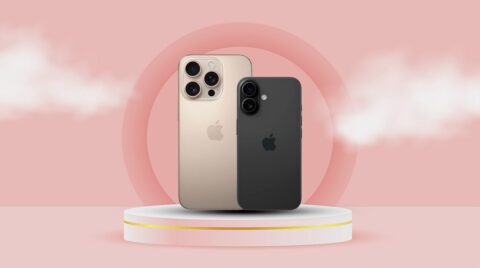 تصویری از مقایسه آیفون ۱۶ با آیفون ۱۶ پرو