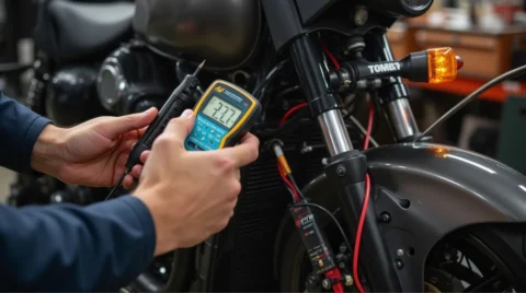 عیب یابی برق موتور سیکلت