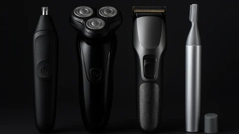 تصویری از ریش تراش مردانه