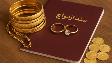 طلا در مهریه