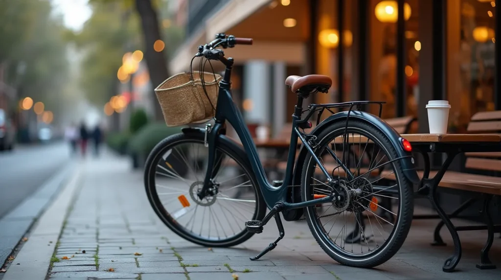 تصویری از دوچرخه شهری