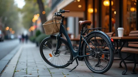 تصویری از دوچرخه شهری