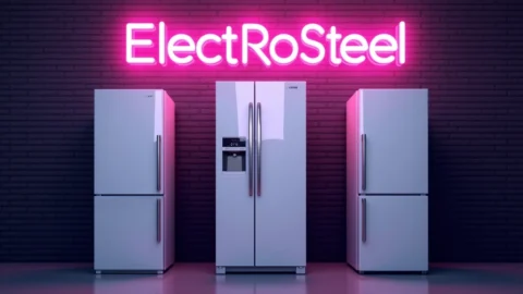 تصویری از بهترین یخچال فریزر الکترو استیل