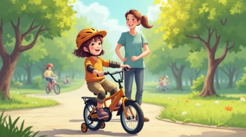 تصویری از نکات مهم قبل از خرید دوچرخه کودک