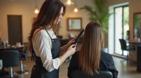 تصویری از بهترین اتو مو برای کراتین