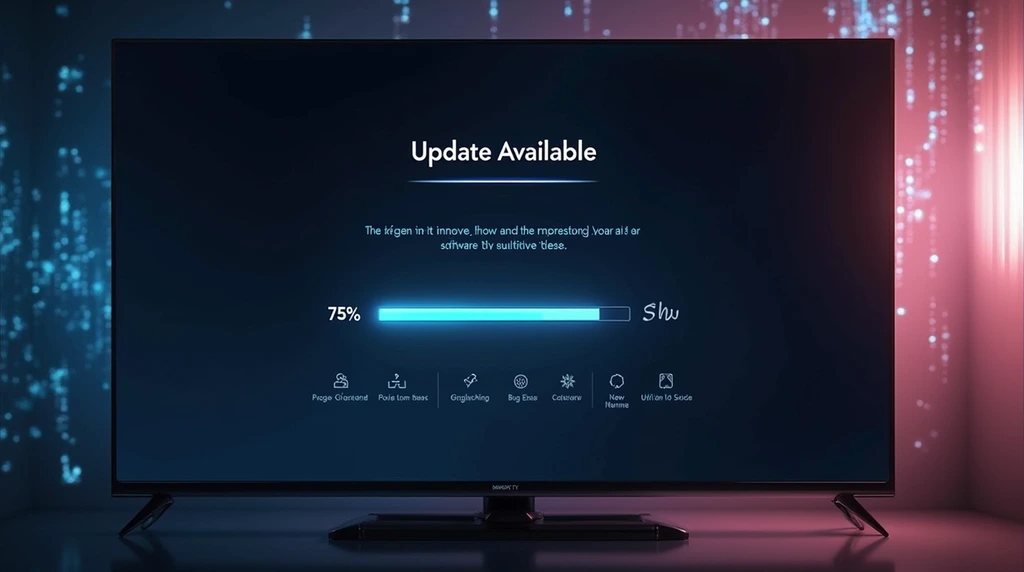 تصویری از به روز رسانی تلویزیون