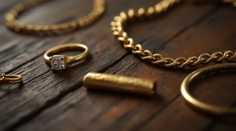 تصویری از طلای دست دوم