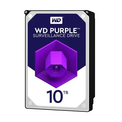 هارد دیسک اینترنال وسترن دیجیتال مدل Purple WD101PURP ظرفیت 10 ترابایت