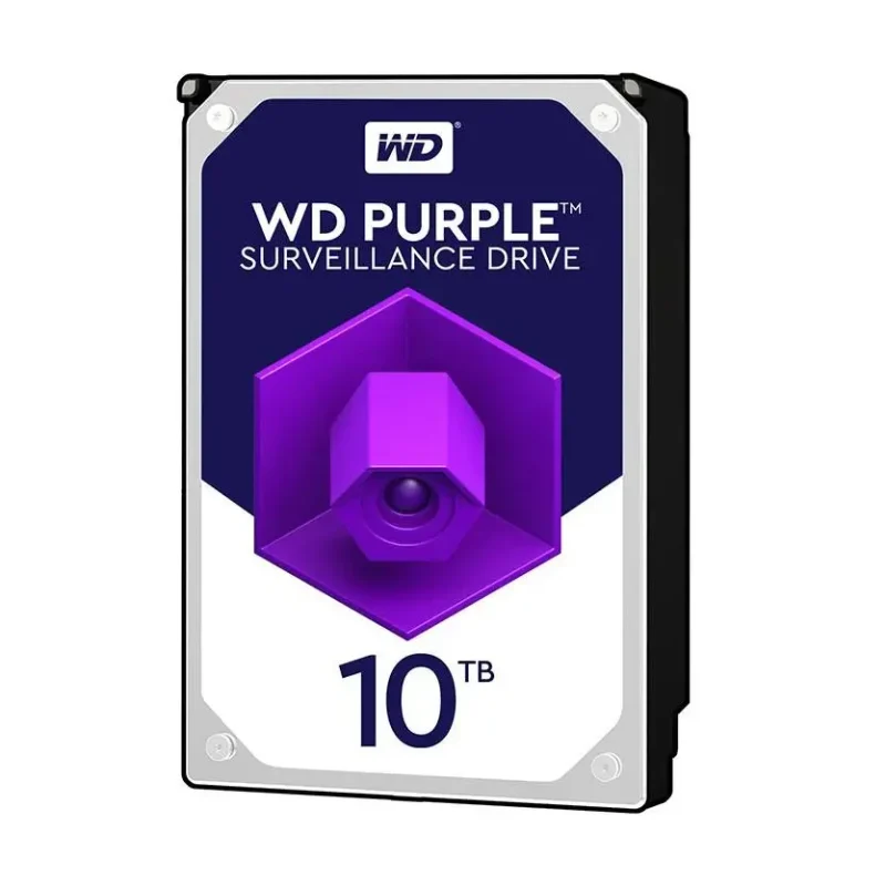 هارد دیسک اینترنال وسترن دیجیتال مدل Purple WD101PURP ظرفیت 10 ترابایت