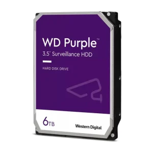 هارد دیسک اینترنال وسترن دیجیتال Purple WD64PURZ ظرفیت 6 ترابایت